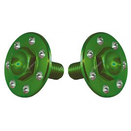 KIT TORNILLOS ALUMINIO CON ARANDELA GECO KAWASAKI KXF (2015-2017)