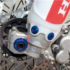TORNILLOS PROTECTORES HORQUILLA GECO HONDA, YAMAHA, SHERCO, TM (2000-2016)