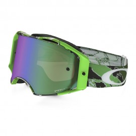 OAKLEY AIRBRAKE TOMAC SIGNATURE NEON GREEN CAMO (LENTE PRIZM JADE IRIDIUM)