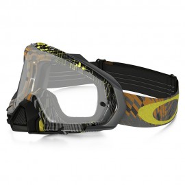 OAKLEY MAYHEM PRO (PODIUM CHECK ORANGE/CLEAR)