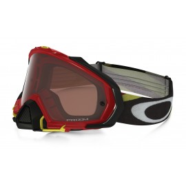 OAKLEY MAYHEM PRO HERITAGE RACER RED YELLOW (LENTE PRIZM BRONZE)