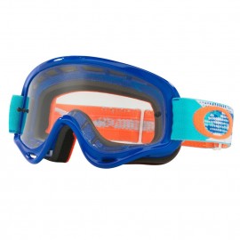 OAKLEY O-FRAME XS TREADBURN ORANGE BLUE (LENTE TRANSPARENTE)