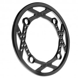 CUBRE PLATOS PILO PARA 32/34  DIENTES ANCLAJE 104 MM (NEGR0)
