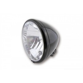 6-1/2 INCH MAIN HEADLAMP EL PASO SHINY BLACK