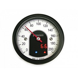 ANALOGUE SPEEDOMETER MOTOSCOPE TINY BLACK