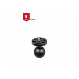 COMPOSITE BASE PLATE WITH 1/4 INCH-20 THREAD - 1 INCH B-BALL