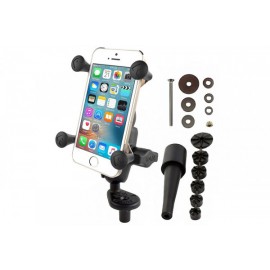 FORK STEM MOUNT FOR SMARTPHONES SHORT ARM - RAM-B-176-A-UN7U