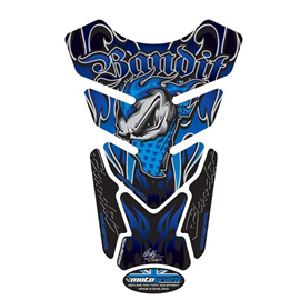 PROTECTOR DEPOSITO STREET STYLE 4PCS AZUL SUZUKI BANDIT