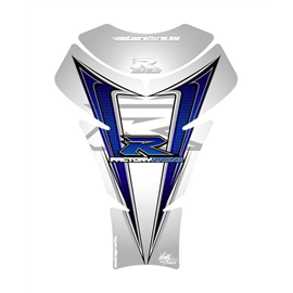 PROTECTOR DEPOSITO 2PCS BLANCO/AZUL SUZUKI