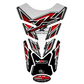 PROTECTOR DEPOSITO 4PCS BLANCO/ROJO/NEGRO YAMAHA