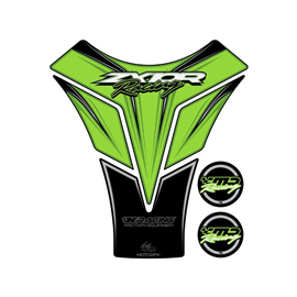 PROTECTOR DEPOSITO 4PCS VERDE KAWASAKI ZX10R