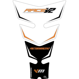 PROTECTOR DEPOSITO 2PCS BLANCO FACTORY KTM RC8