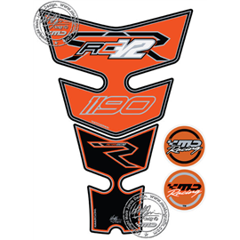PROTECTOR DEPOSITO 4PCS NARANJA/NEGRO KTM RC8-R