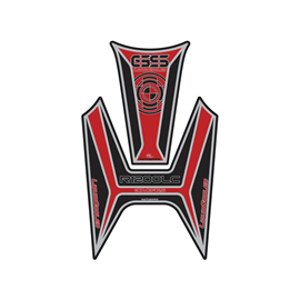 PROTECTOR DEPOSITO 2 PCS ROJO/NEGRO BMW R1200GS