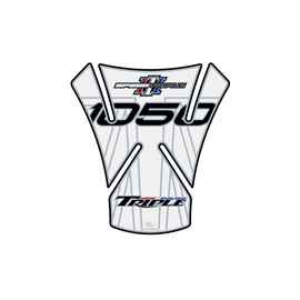 PROTECTOR DEPOSITO 1PCS BLANCO TRIUMPH SPEED TRIPLE 1050/1050 R 