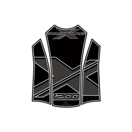 PROTECTOR DEPOSITO 3PCS NEGRO HONDA VFR1200X CROSSTOURER