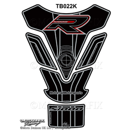 PROTECTOR DEPOSITO 5 PIECES NEGRO BMW S1000R