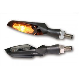 LED-INDICATOR MARS BLACK METAL BODY SMOKE LENS E-MARK