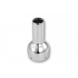 ENDCAP BOTTLE CHROME FOR EXHAUST WITH D88MM