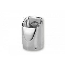 ENDCAP SQUARE CHROME FOR EXHAUST WITH D112MM