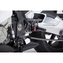 2SLIDE REARSET BMW S 1000 RR 15 - BLACK MOUNTING PIECE RED