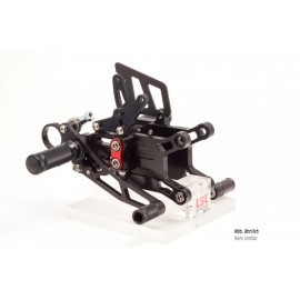 2SLIDE REARSET RACING HONDA CBR 600 RR 07- MOUNTING PIECE RED
