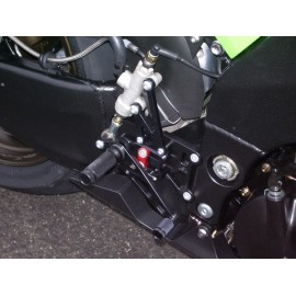 2SLIDE REARSET KAWASAKI ZX-10R 06-07 MOUNTING PIECE RED