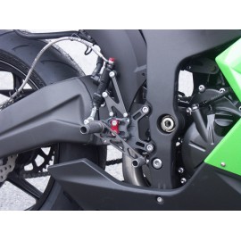 2SLIDE REARSET KAWASAKI ZX-6R 07-08 MOUNTING PIECE RED