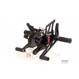 2SLIDE REARSET KAWASAKI ZX-10R 16- REVERS RACE MOUNTING PIECE RED.