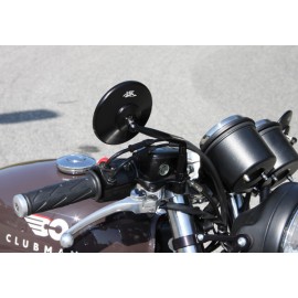 LSL SPIEGEL CLUBMAN MIT LSL LOGO AUFDRUCK SCHWARZ/RECHTS LINKSGEWINDE