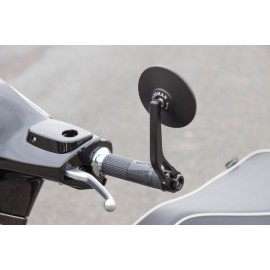 BAR END MIRROR BLACK