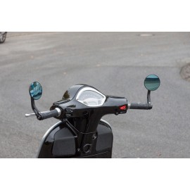 BAR END MIRROR ECE BLACK
