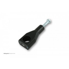 ALU-RISER BLACK 100 MM 12MM FIXING WITHOUT WIRE THROUGH