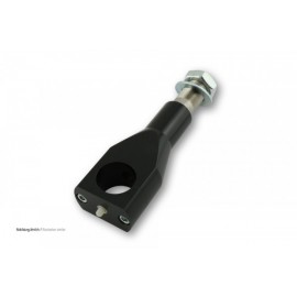 ALU-RISER BLACK 100 MM 22MM FIXING WITH WIRE THROUGH