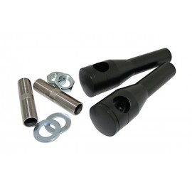 ALU-RISER BLACK 150 MM 1 INCH FOR VS 1400