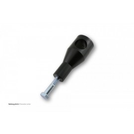 ALU-RISER BIG BONE BLACK 75 MM 1 1/4 INCH
