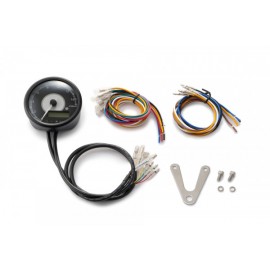 DIGITAL TACHOMETER INCL. SPEEDO VELONA BLACK Ã˜ 80MM 15.000 RPM