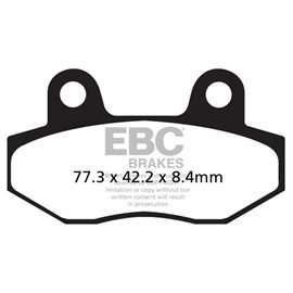 HYOSUNG GV 650 I 07' - 09' EBC SINTETIZADAS DEL/TRAS