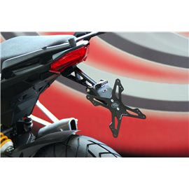 DUCATI MULTISTRADA '10-14 (CON MALETAS) PORTAMATRICULAS EVOTECH