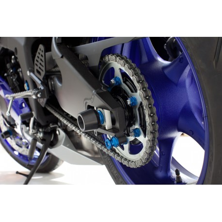 YAMAHA R6R '17 - PROTECTORES EJE TRASERO EVOTECH