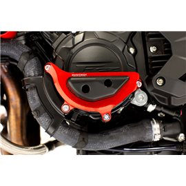 PROTECTOR CÁRTER IZQUIERDO MV AGUSTA BRUTALE 675/800 / F3 / RIVALE / DRAGSTER ROJO