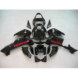 HONDA CBR600RR 03'-04' NEGRO LOGOS ROJO