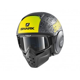 SHARK DRAK TRIBUTE AMARILLO ANTRACITA NEGRO MATE