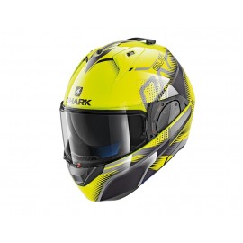 SHARK EVO ONE 2 KEENSER AMARILLO NEGRO PLATA