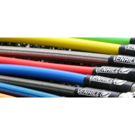 HONDA 125 RS W  LATIGUILLOS METALICOS TRASEROS
